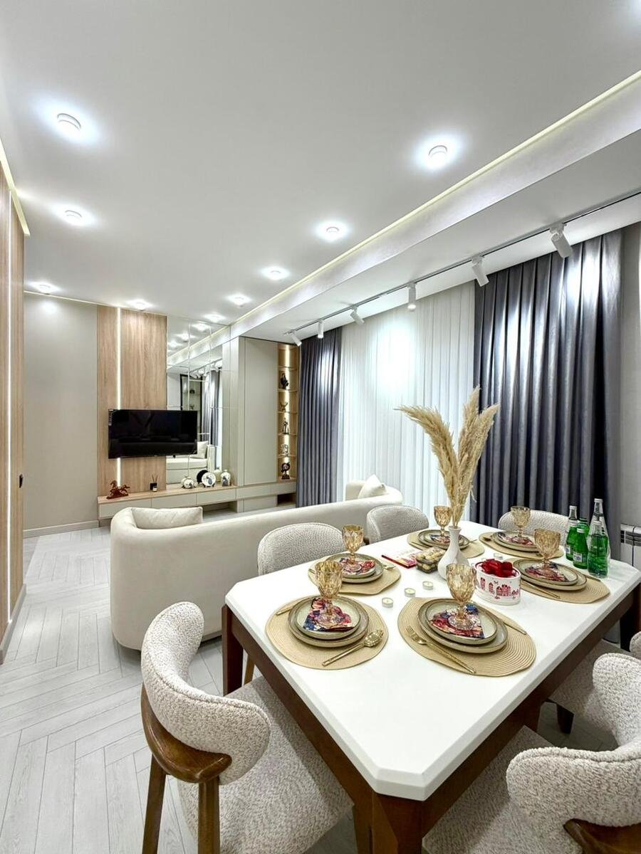 Satılır 2 otaqlı yeni tikili, 76 m², Qara Qarayev m.-1