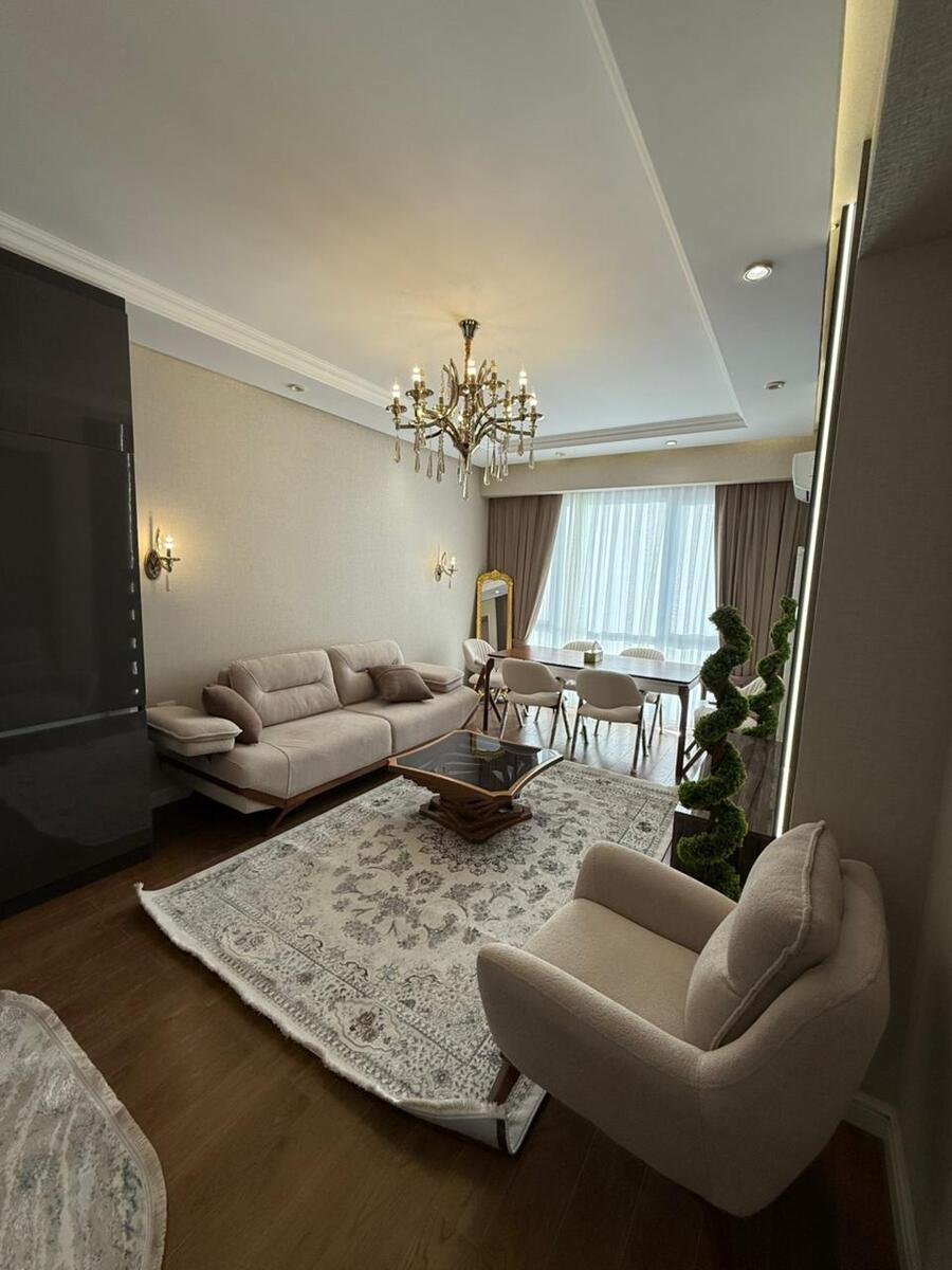 Kirayə verilir 3 otaqlı yeni tikili, 75 m², Bakmil m.-4
