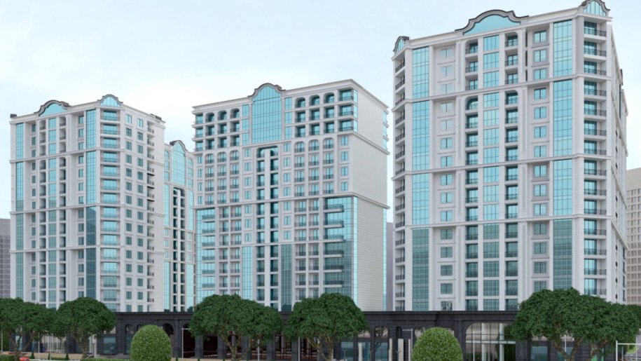 Satılır 3 otaqlı yeni tikili, 143.7 m², Nəriman Nərimanov m.-1