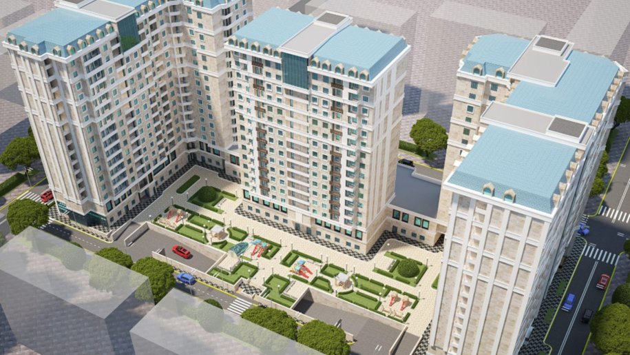 Satılır 3 otaqlı yeni tikili, 143.7 m², Nəriman Nərimanov m.-2