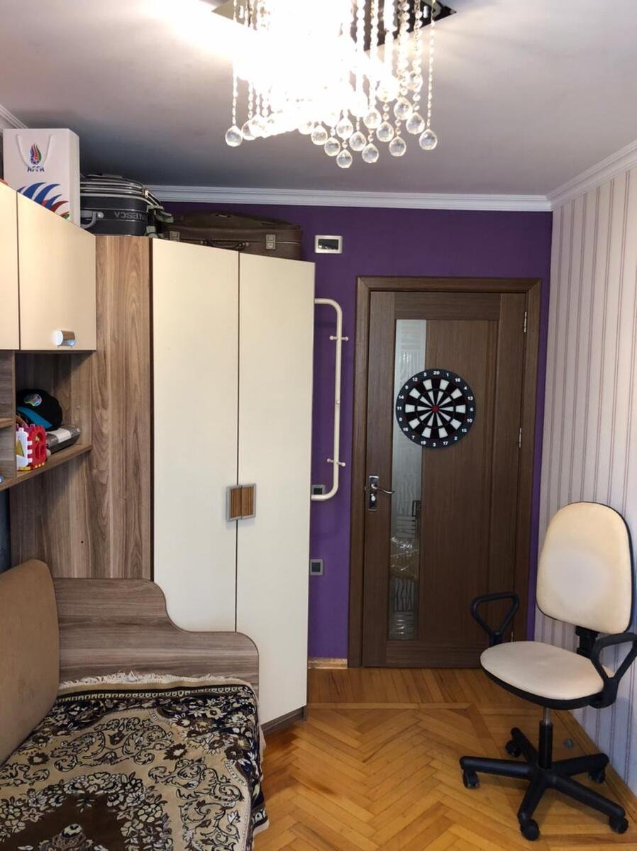 Satılır 3 otaqlı köhnə tikili, 90 m², Xətai m.-6