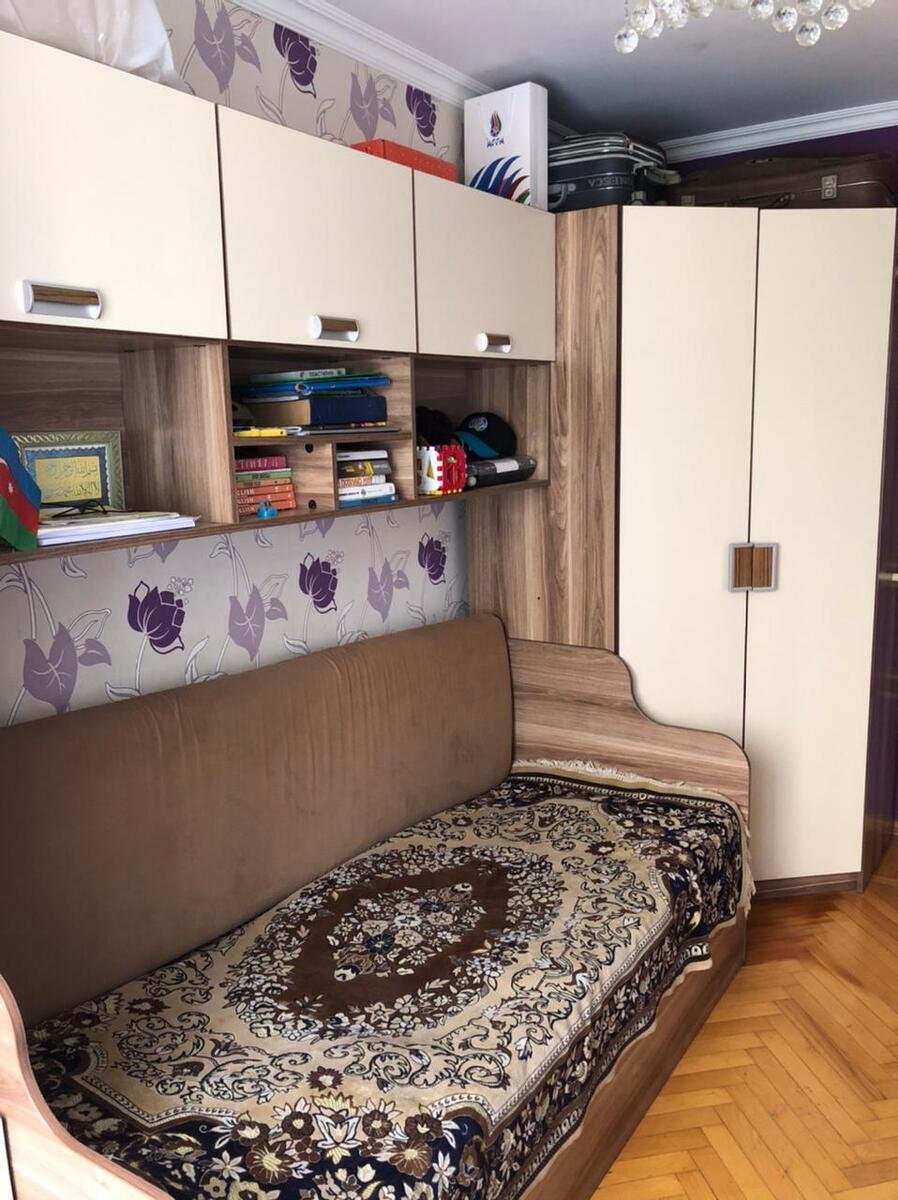 Satılır 3 otaqlı köhnə tikili, 90 m², Xətai m.-16