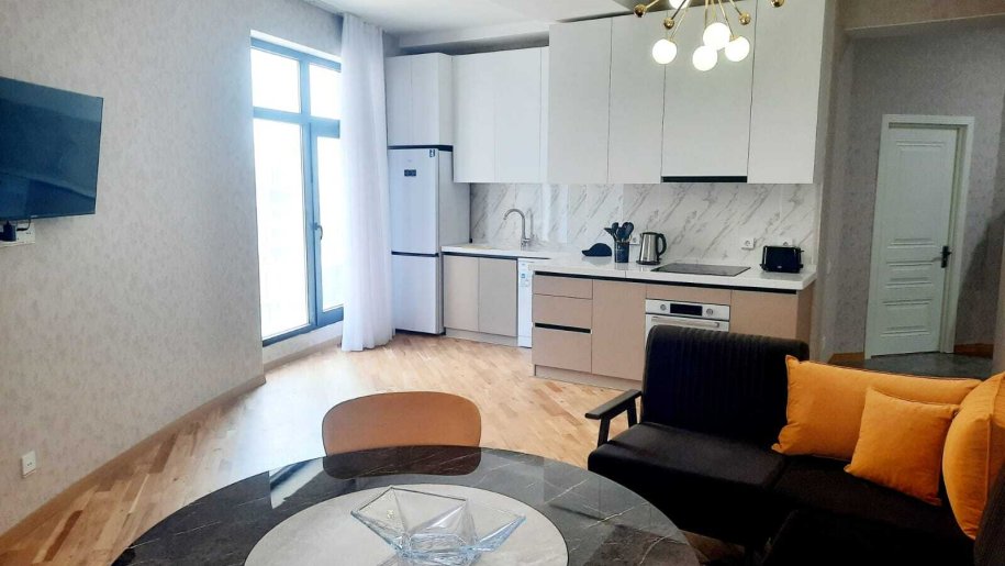 Kirayə verilir 2 otaqlı yeni tikili, 63 m², Sahil m.-1