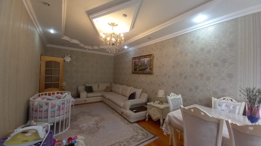 Satılır 2 otaqlı yeni tikili, 91 m², Qara Qarayev m.-1