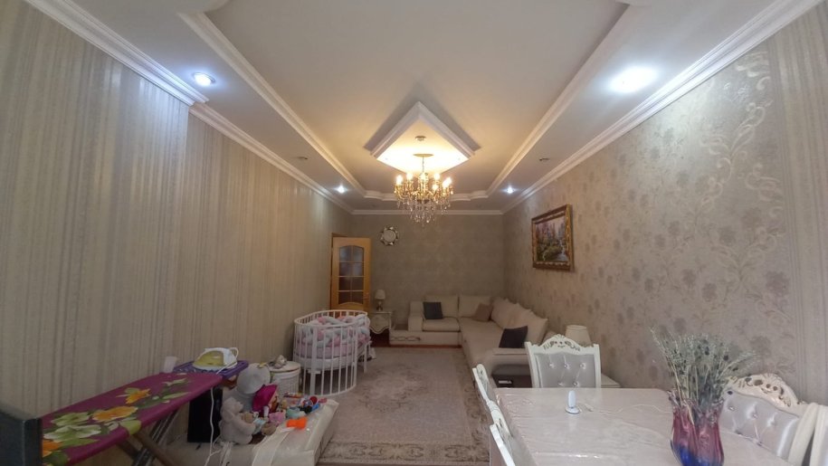Satılır 2 otaqlı yeni tikili, 91 m², Qara Qarayev m.-2